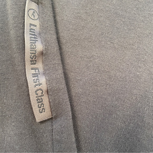 Van Laack Lufthansa First Class Men's 3/4 Button Long Sleeve Polo Shirt Medium - Picture 4 of 8